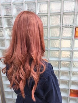 ピンク 赤系カラー L ヘアー ラヴワン 大泉 Hair Love One のヘアカタログ ホットペッパービューティー