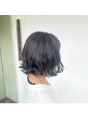 アッシュグレー × ボブ