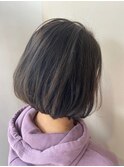 内巻きボブスタイル