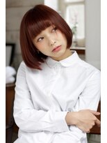 ノラジャーニー(NORA Journey)&nbsp;【佐藤】ボルドーのストレートボブ