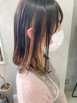 テトヘアー(teto hair) インナーカラー、アクセサリーカラー、ミルクティベージュ