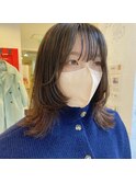 韓国風レイヤースタイル♪シースルー前髪