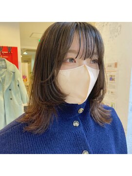 ノアズアーク 心斎橋(Noah's Ark) 韓国風レイヤースタイル♪シースルー前髪