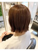 切りっぱなしボブ