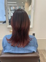 ウィスプヘアー(wisp HAIR) #赤味カラー #ウルフスタイル #大宮