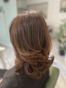 ホッグ(H-hog-26) セミロングヘア（アイロン仕上げ）