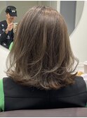 *After→Before*右スワイプ【白髪ぼかし脱白髪染めハイライト】