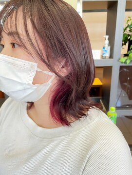 キサ ファータ 恵比寿(kisa fata) [オージュアサロン/恵比寿]インナーカラー/イヤリングカラー