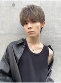 アッシュベージュナチュラルムーブおしゃれショートマッシュ