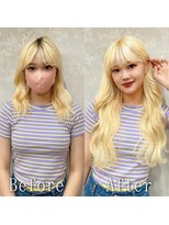 ARビューティー ギンザ(AR Beauty Ginza)&nbsp;外国人風ブロンドヘア#シールエクステ#くびれヘア#美髪#銀座