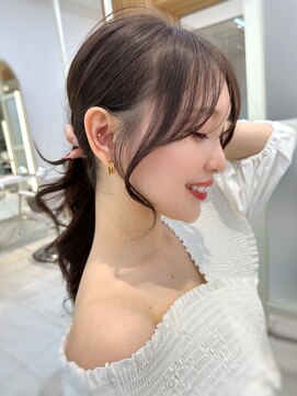 アフロートリノ(AFLOAT Leino) 韓国風顔まわり　似合わせカット　小顔顔まわり似合わせカット