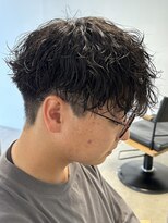 ニアウ 伊勢崎連取店(Niau)&nbsp;メンズマッシュパーマツイストスパイラルパーマ波巻きパーマ