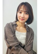 ガーデン オオタカノモリ(garden otakanomori)&nbsp;ショコラブラウン韓国ボブ×乾かすだけでまとまるミニボブ