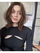 サイン 表参道(SIGN)&nbsp;韓国ヘアイメチェンハッシュカット似合わせカットレッドブラウン