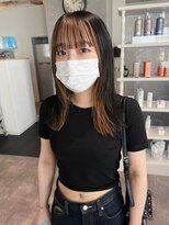 カフ(CAF)&nbsp;CAF松本/フェイスフレーミング/インナーカラー/大阪/心斎橋