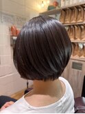 ツヤ髪ショート