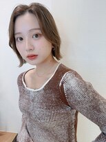 ロンドアベニール 北千住(Lond avenir)&nbsp;レイヤーカット　ブリーチなし　ボブルフ　髪質改善　顔周り前髪