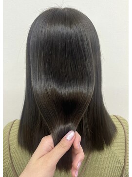 ヘアースパ ノッシュ 博多千代店(Hair Spa Nosh) 透明感カラーオリーブブラウン