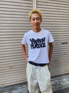 ハイセンス(HISENSE) メンズベリーショートスパイキーボウズハイトーンカラー【GIA】