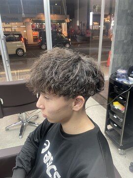 クレオ 福大通り店(CREO) 波巻きスパイラルパーマ