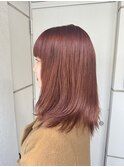 ブリーチなしダブルカラーベリーピンク