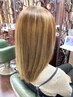 【ツヤ・最高の手触りに♪】カット＋縮毛矯正