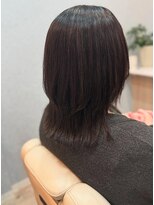 ヘアアトリエ ナイン(hair atelier nine)&nbsp;メルティーカラー/似合わせカット/ウェーブミディアム/福島市