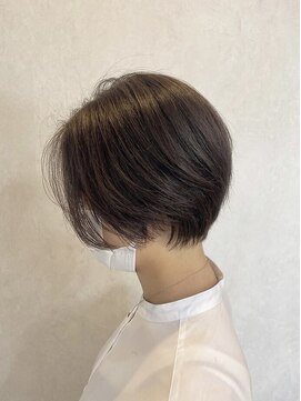 テーラヘアー つくば研究学園店(TELA HAIR) ♪くびれ前下がりショートボブ♪【TELA HAIR つくば研究学園】