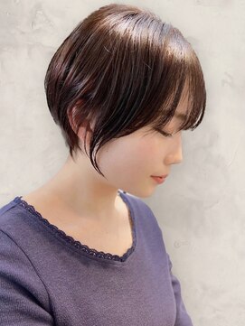 ファム 札幌大通(fam) 30代40代くびれヘア似合わせカット白髪ぼかしアースカラー