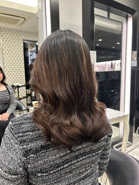 アピッシュ ギンザ(apish ginza) コテ巻き風パーマ/ミディアムパーマ/デジタルパーマ/前髪パーマ