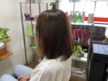 美容室シュガーの雰囲気（縮毛矯正でご来店のお客様です♪）
