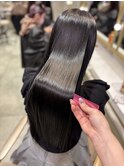 髪質改善カラーで誰でも綺麗な艶髪ロングに♪