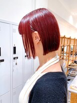 セイドット リー(Say. Ree)&nbsp;Say.ショートボブチェリーブラウン地毛風ストレートミニボブ青山