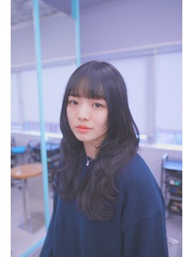 プリアバイポプルス 渋谷(pria by popls) レイヤーカット/顔まわりレイヤー/ハッシュカット/縮毛矯正