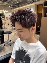 ルースト 原宿店(ROOST)&nbsp;ワインレッド×ボックスショート