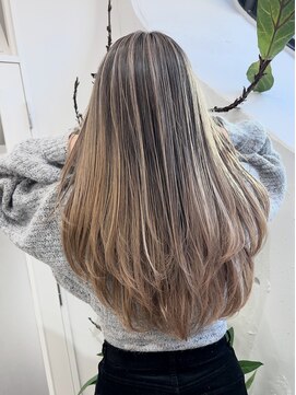 エレメント 五反田店(EREMENT) 着物/メルティカラー/似合わせカット/ウェーブミディアム/五反田