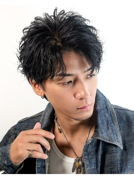 オーシャントーキョー ホワイト 原宿(OCEAN TOKYO WHITE) アクティブショートセンターパート波巻きツイストスパイラル