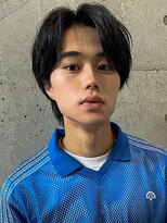 エルマノ 仙川(L mano)&nbsp;〈k28〉メンズパーマブリーチフェードツーブロックスパイラル