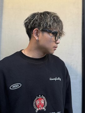 メンズバイココテラス 豊中(men's by cocoterace) ツイストスパイラル/メンズカット/学割/ツイスト/ヘッドスパ