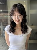 ◎ロングパーマコテ巻きパーマレイヤーパーマミディアムパーマ