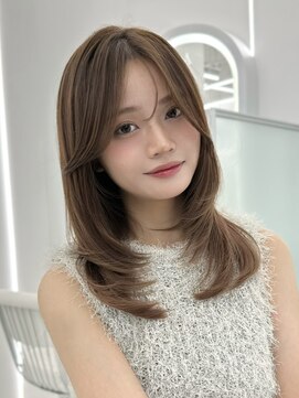 コア 表参道(COA) ボブ／レイヤーカット／グレージュカラー／表参道