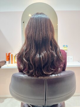 アルファヘアサロン 平尾店(alpha hair salon) 暖色系カラー