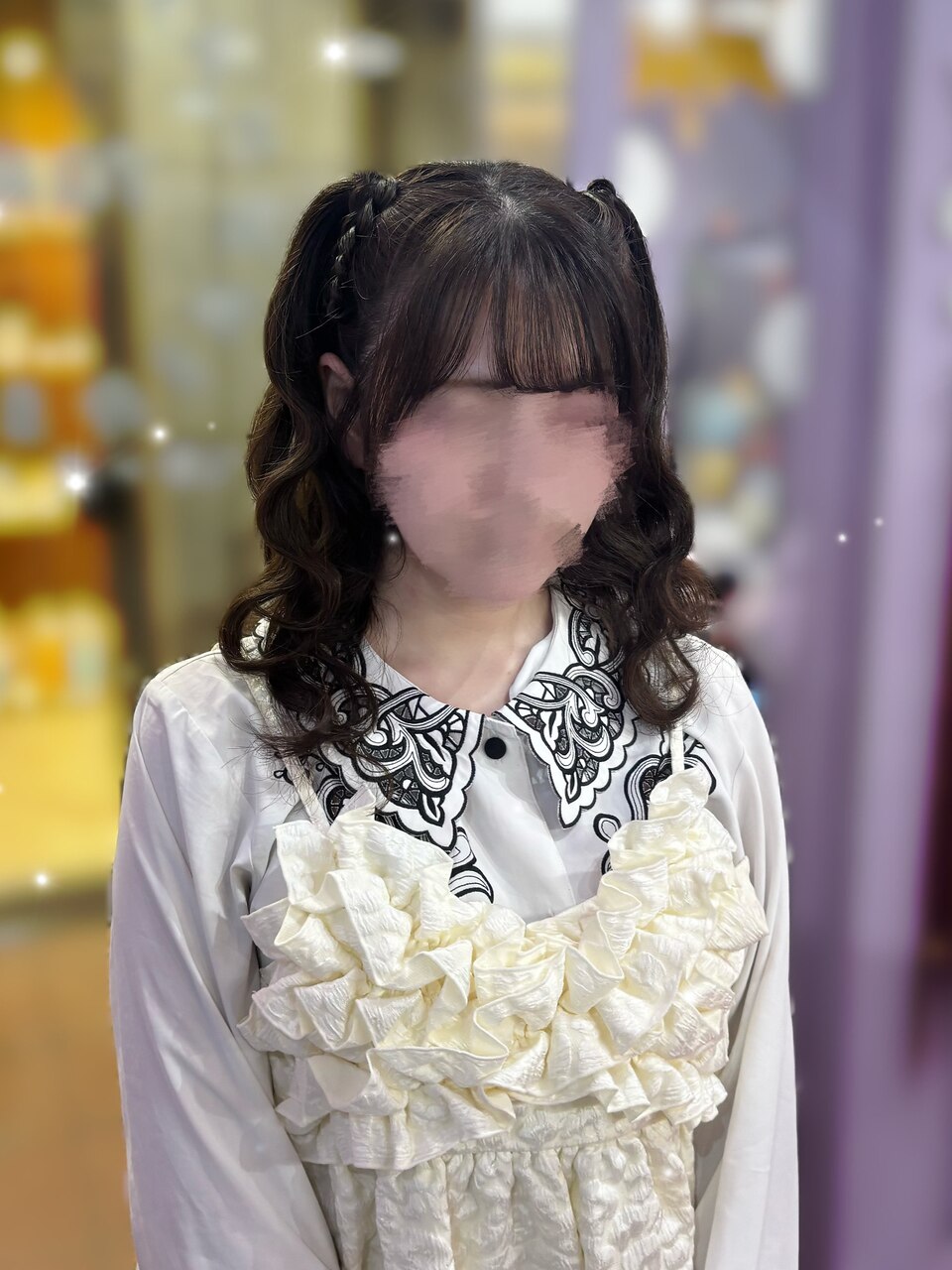 編み上げハーフツイン：L269948563｜ヘアー アレス(hair ales)のヘア