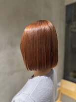 ニーイチイチ(211)&nbsp;オレンジボブ/イメチェンヘアスタイル
