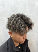 ハイライト×ツイストパーマ