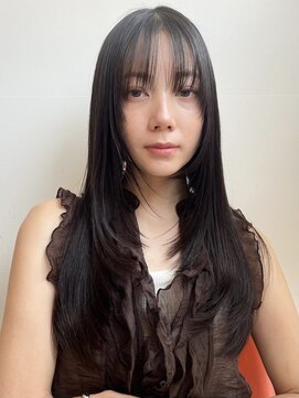 トリッカ シブヤ(TRICCA SHIBUYA) 顔周りレイヤー/グレージュカラー/透明感ヘア/ブルージュ/渋谷