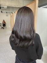 ピークス 千葉店(Peaks)&nbsp;コテ巻き風パーマ/くびれレイヤーボブ/韓国巻き風/顔周りカット