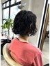 メンズカット+特殊パーマ+トリートメント￥15000 宇都宮/メンズパーマ
