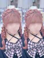 ヘアセットアリエス(aries) 編みおろしツイン