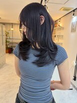 ヴィア 京都烏丸(Via)&nbsp;10代20代/ブルーラベンダー/髪質改善/ハイトーン/ブリーチ